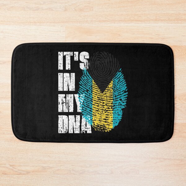 Item preview, IT'S IN MY DNA Bahamas Flag Roots designed and sold by CosmoKitsch.