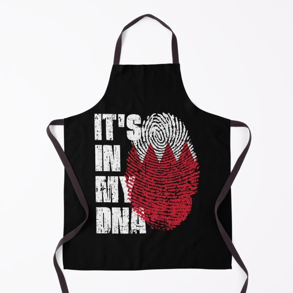 Item preview, IT'S IN MY DNA Bahrain Flag Roots designed and sold by CosmoKitsch.