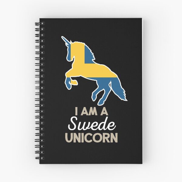 Item preview, Sweden Flag Swede Unicorn designed and sold by countryflags.