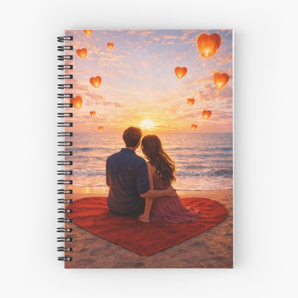 Item preview, A couple in love at sunrise designed and sold by No socks.