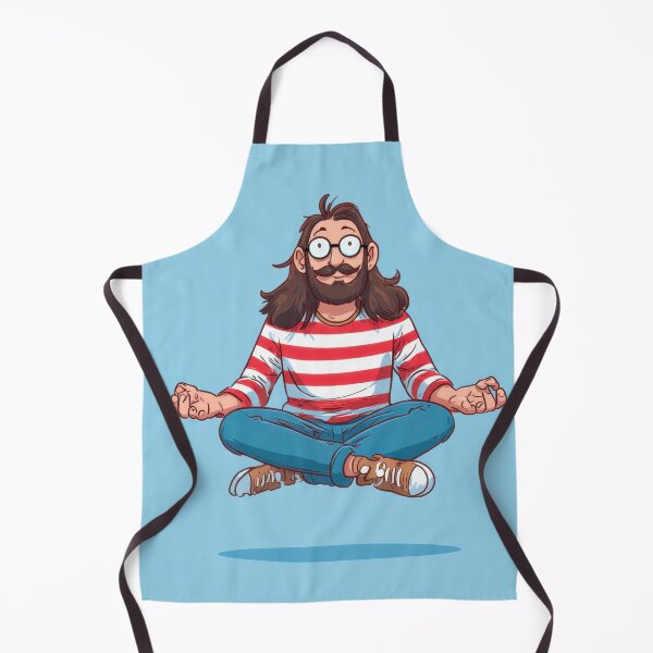 Item preview, Man sits cross-legged in meditation designed and sold by anytka.