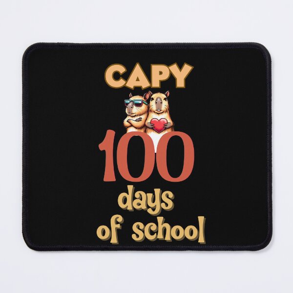 Item preview, Capy 100 Days of School Shirt for Boys – Cool Capy 100th Day designed and sold by ChrisPrints.