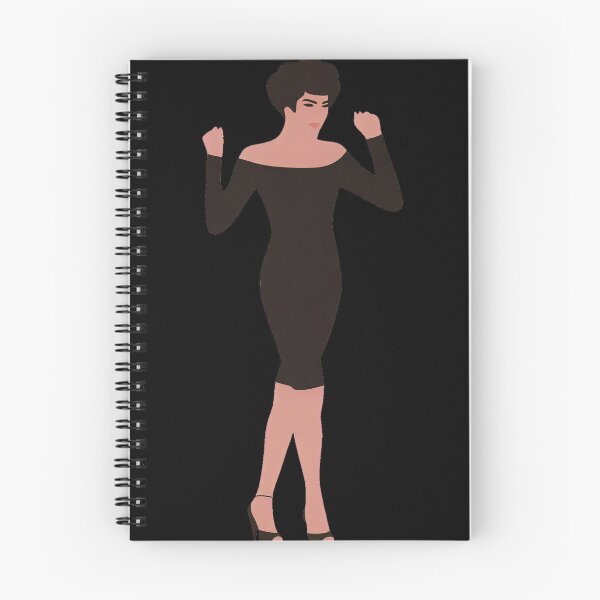 Item preview, Whitney Houston Lineless Illustration designed and sold by dsxclothing.
