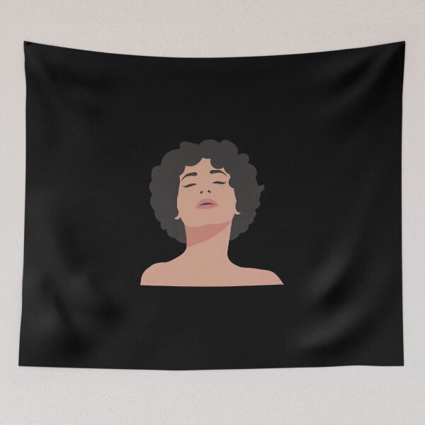 Item preview, Whitney Houston Lineless Illustration designed and sold by dsxclothing.
