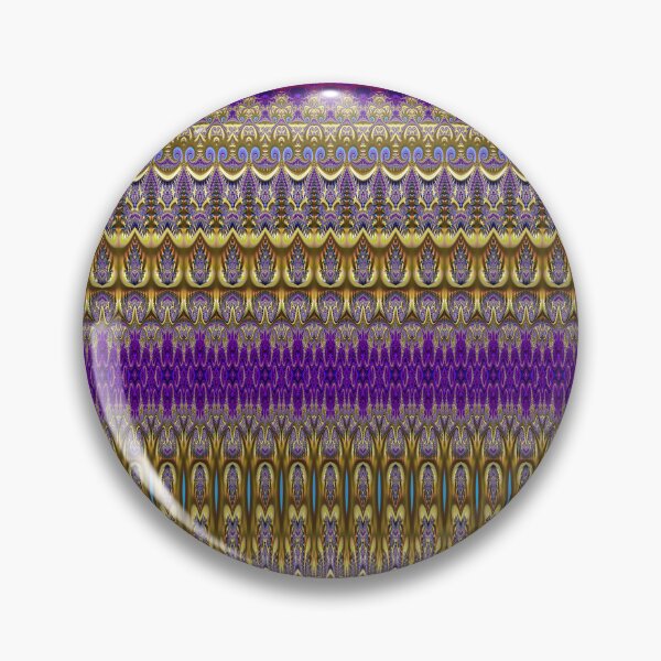 Item preview, Gold and Violet Neo-Gothic Fractal Pattern designed and sold by Warren Paul Harris.
