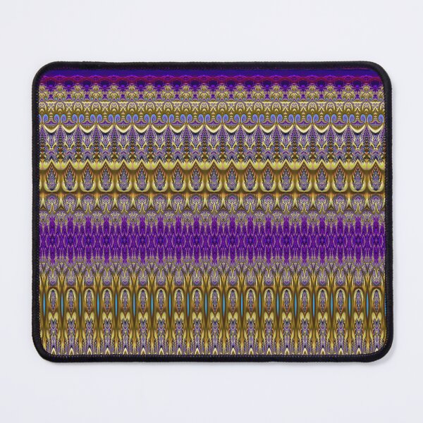 Item preview, Gold and Violet Neo-Gothic Fractal Pattern designed and sold by Warren Paul Harris.