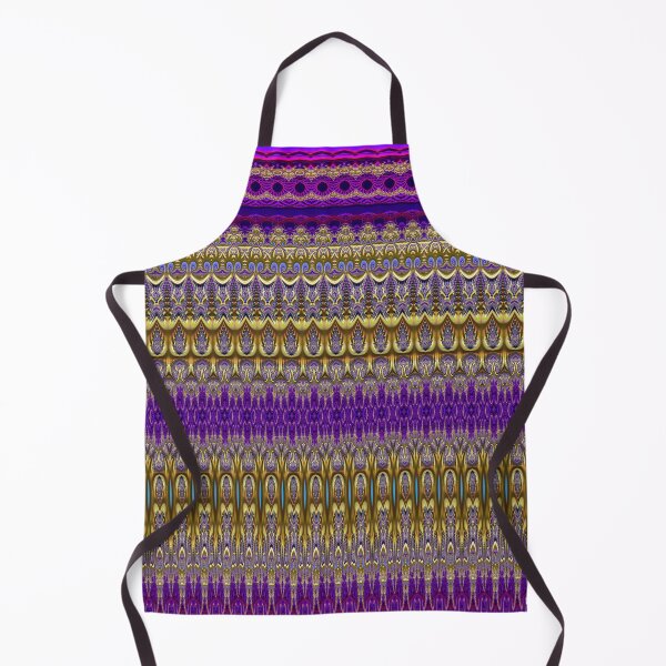 Item preview, Gold and Violet Neo-Gothic Fractal Pattern designed and sold by Warren Paul Harris.