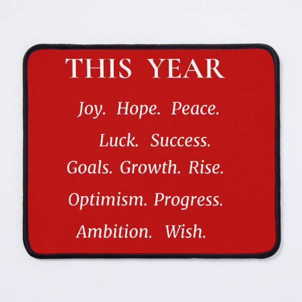 Item preview, New  Year  Positive  Words  Quoted  designed and sold by Brewgoodness.