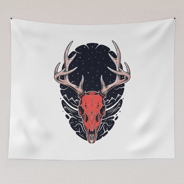 Item preview, Red Skull Deer designed and sold by Thunderbelts.