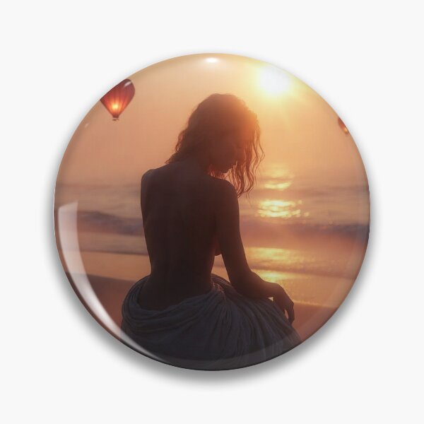 Item preview, Girl on the beach at sunset designed and sold by No socks.