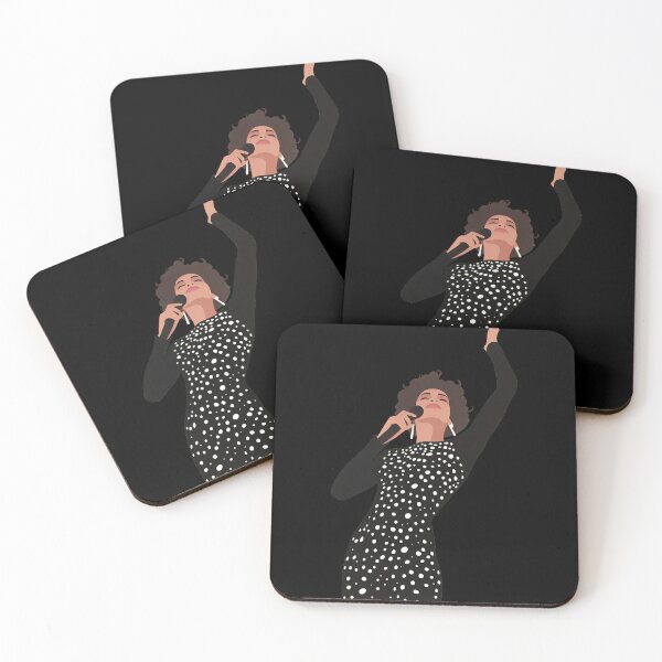 Item preview, Whitney Houston Lineless Illustration designed and sold by dsxclothing.