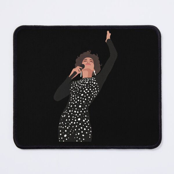 Item preview, Whitney Houston Lineless Illustration designed and sold by dsxclothing.