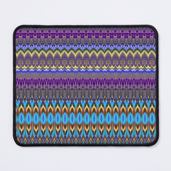 Item preview, Blue and Violet Neo-Gothic Fractal Pattern designed and sold by Warren Paul Harris.
