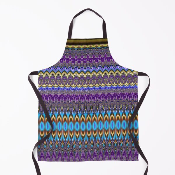 Item preview, Blue and Violet Neo-Gothic Fractal Pattern designed and sold by Warren Paul Harris.