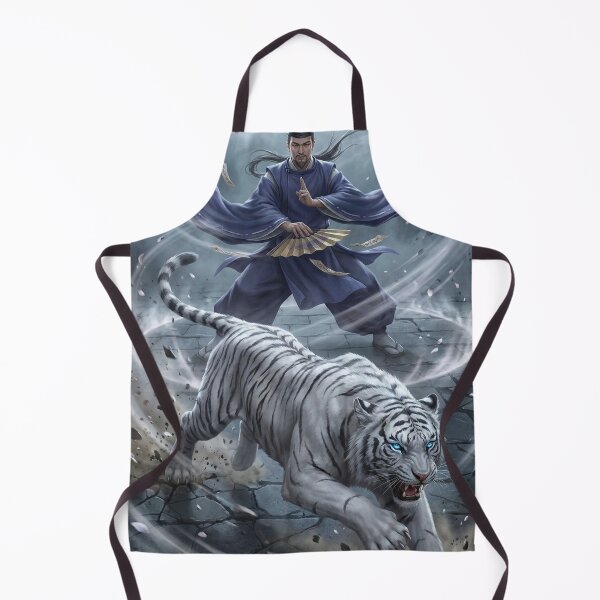 Item preview, Abe no Seimei & Byakko – Mystic White Tiger Strike | Mori no Akari Series designed and sold by Mori-no-Akari.