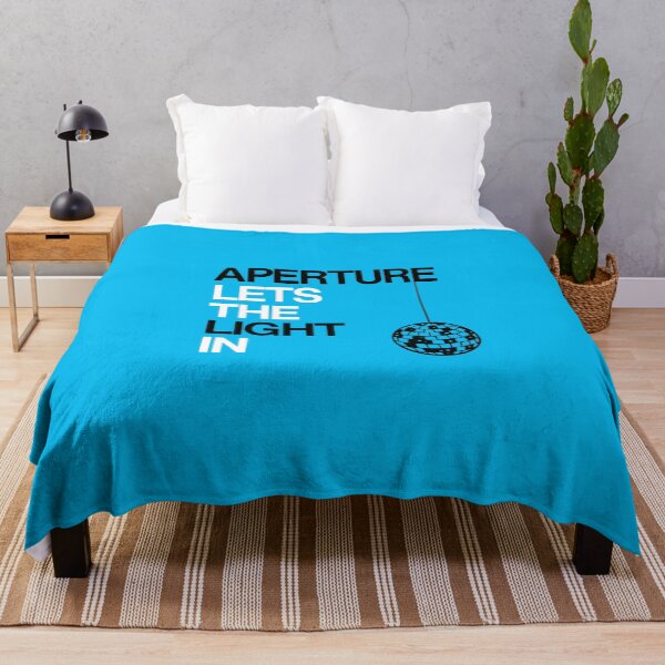 Item preview, Aperture lets the light in (Blue) designed and sold by mmikhaila.
