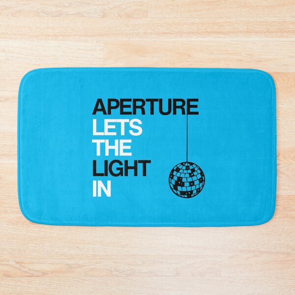 Item preview, Aperture lets the light in (Blue) designed and sold by mmikhaila.