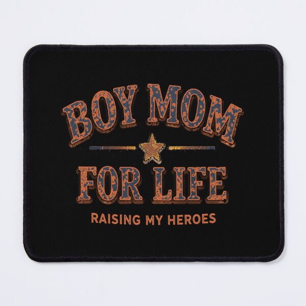 Item preview, Boy Mom For Life – Raising My Heroes Boy Mom Pride designed and sold by PunchDrop.