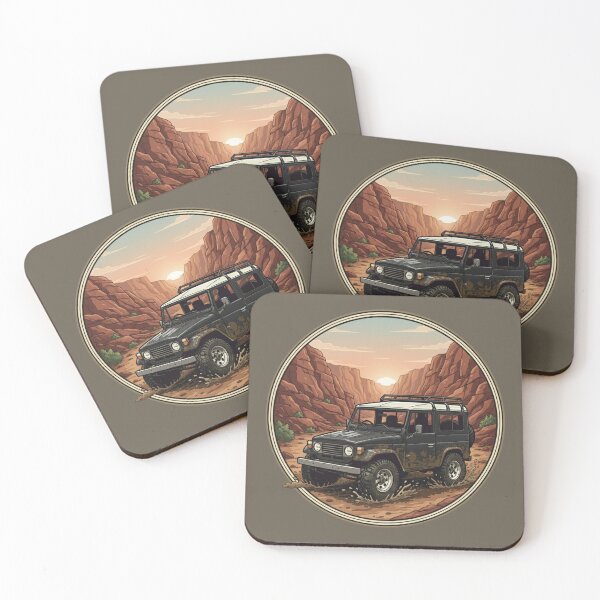 Item preview, Desert Canyon Sunset 4x4 Trek designed and sold by xofi.