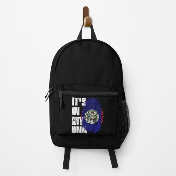 Item preview, IT'S IN MY DNA Belize Flag Roots designed and sold by CosmoKitsch.