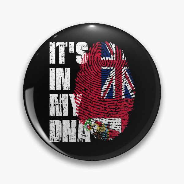 Item preview, IT'S IN MY DNA Bermuda Flag Roots designed and sold by CosmoKitsch.