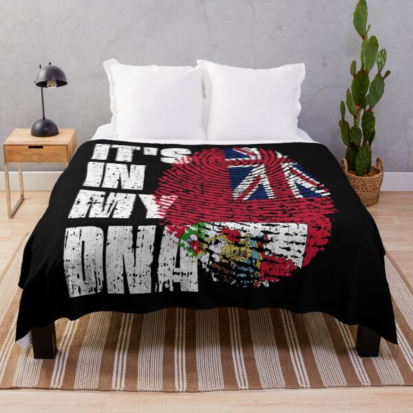Item preview, IT'S IN MY DNA Bermuda Flag Roots designed and sold by CosmoKitsch.