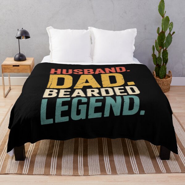 Item preview, Bearded Husband Dad Beard Legend designed and sold by KristieRamsey.