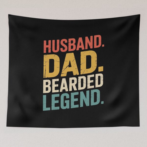 Item preview, Bearded Husband Dad Beard Legend designed and sold by KristieRamsey.