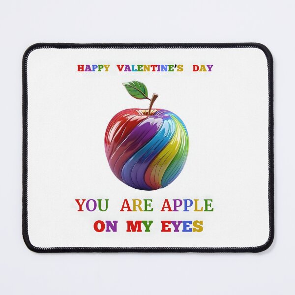 Item preview, YOU ARE APPLE ON MY EYES . HAPPY VALENTINE'S DAY LOVE GIFTS designed and sold by Brewgoodness.