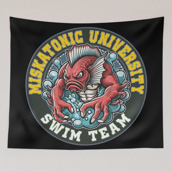 Item preview, Miskatonic Swim Team S01 D01 designed and sold by Houerd.