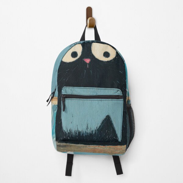 Item preview, Cute black cat watches goldfish bowl designed and sold by anytka.