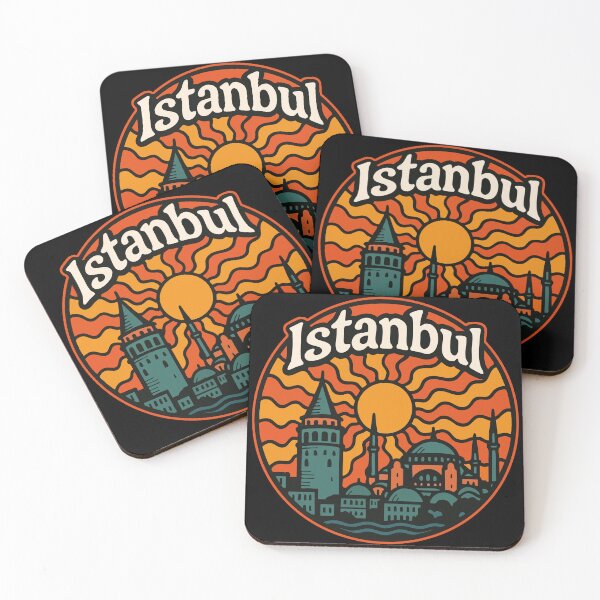 Item preview, Istanbul Trippy Art Travel designed and sold by TomFrontierArt.