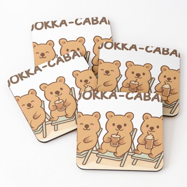 Item preview, Quokka-cabana — Vacation Chill Quokka Café designed and sold by Luluvanhaans.