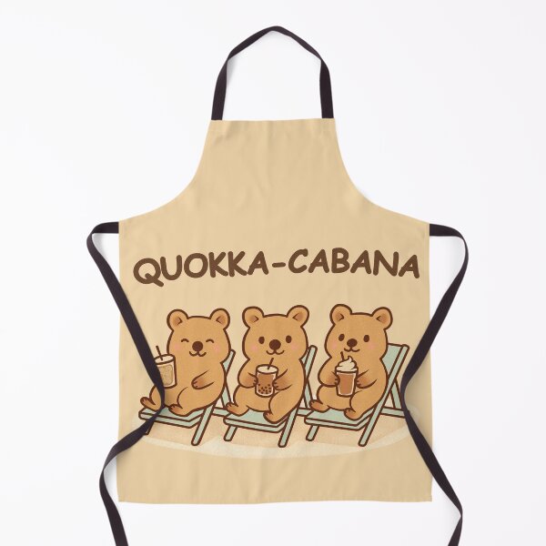 Item preview, Quokka-cabana — Vacation Chill Quokka Café designed and sold by Luluvanhaans.
