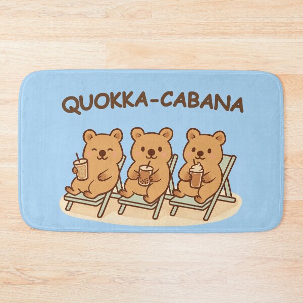 Item preview, Quokka-cabana — Vacation Chill Quokka Café designed and sold by Luluvanhaans.