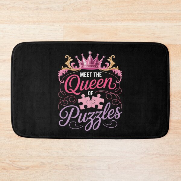 Item preview, Perfect Queen Puzzles Crown Crossword Lover Gift designed and sold by KristieRamsey.