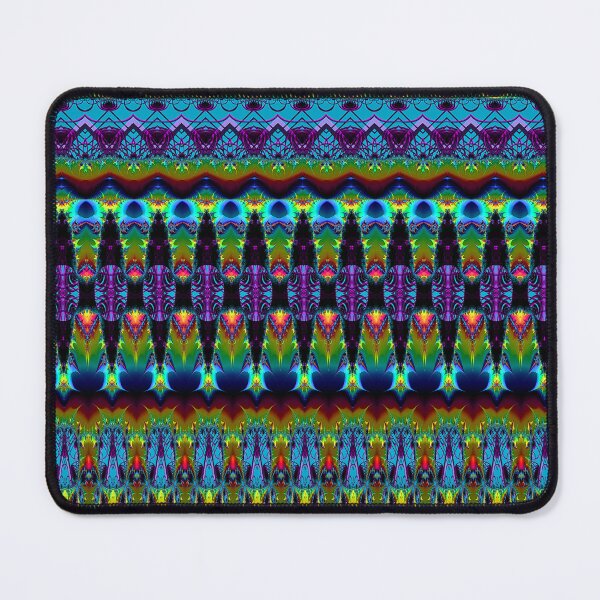 Item preview, New Year Rainbow Neo-Gothic Fractal Pattern designed and sold by Warren Paul Harris.