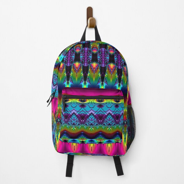 Item preview, New Year Rainbow Neo-Gothic Fractal Pattern designed and sold by Warren Paul Harris.