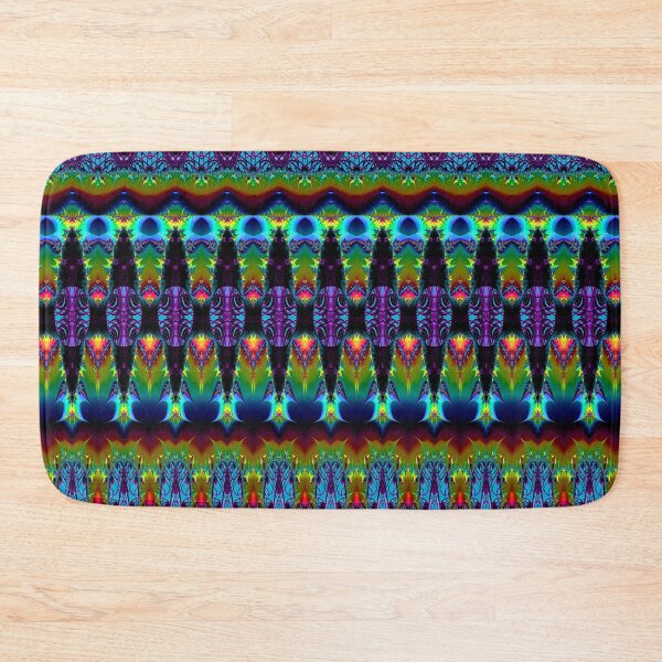 Item preview, New Year Rainbow Neo-Gothic Fractal Pattern designed and sold by Warren Paul Harris.