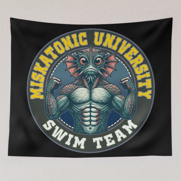 Item preview, Miskatonic Swim Team S01 D02 designed and sold by Houerd.