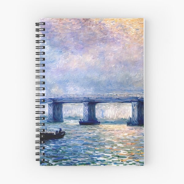 Item preview, Claude Monet's Charing Cross Bridge (1903) - An Ethereal Depiction of an Iconic Landmark designed and sold by artdesignsnow.