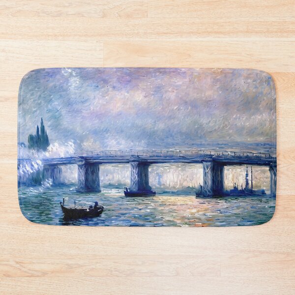 Item preview, Claude Monet's Charing Cross Bridge (1903) - An Ethereal Depiction of an Iconic Landmark designed and sold by artdesignsnow.