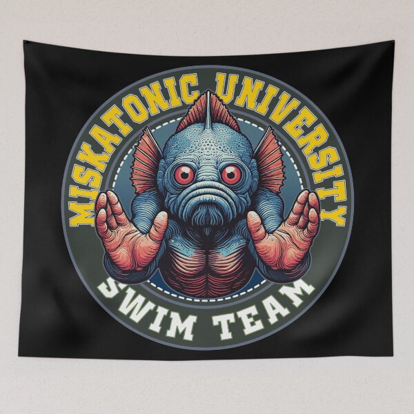 Item preview, Miskatonic Swim Team S01 D03 designed and sold by Houerd.