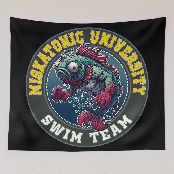Item preview, Miskatonic Swim Team S01 D04 designed and sold by Houerd.