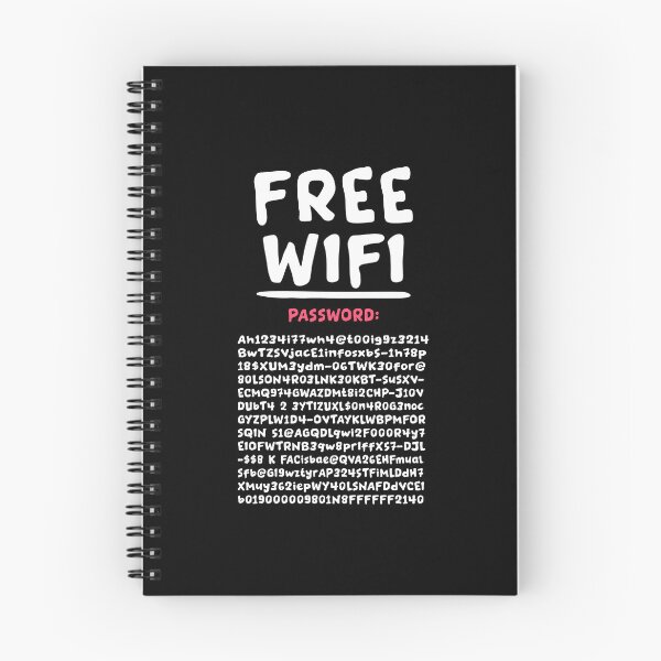 Item preview, Funny FREE WIFI Free Internet Funny Password Hacker Party designed and sold by farhanhafeez.