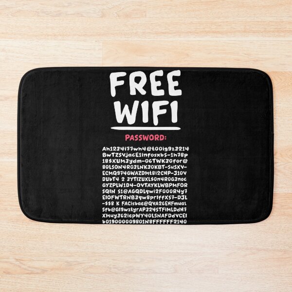 Item preview, Funny FREE WIFI Free Internet Funny Password Hacker Party designed and sold by farhanhafeez.