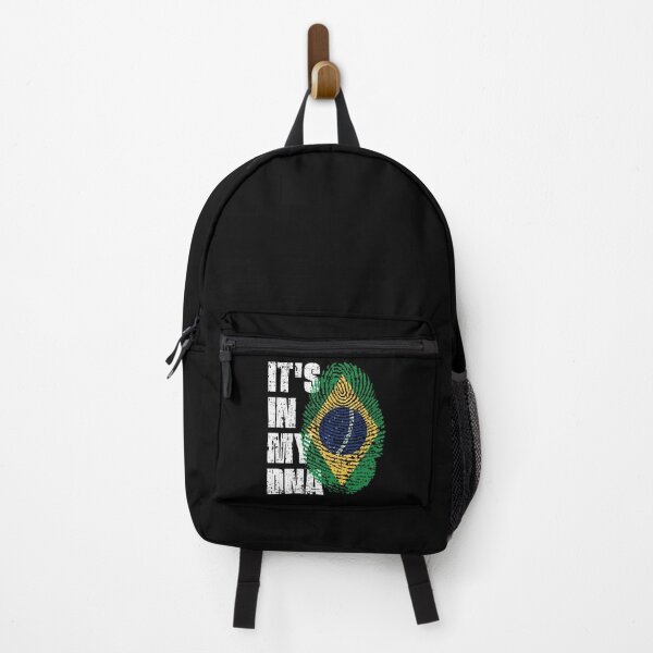 Item preview, IT'S IN MY DNA Brazil Flag Roots designed and sold by CosmoKitsch.