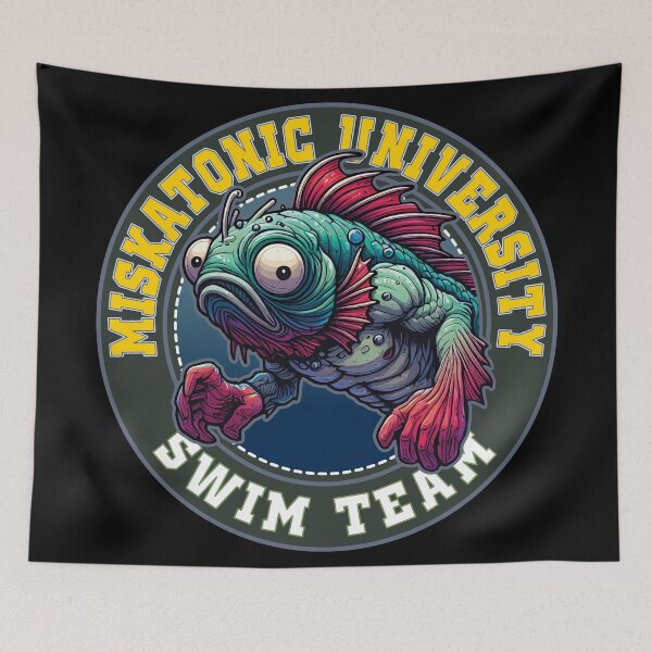 Item preview, Miskatonic Swim Team S01 D05 designed and sold by Houerd.