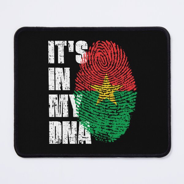 Item preview, IT'S IN MY DNA Burkina faso Flag Roots designed and sold by CosmoKitsch.