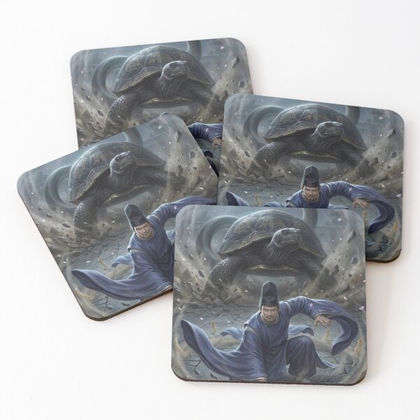 Item preview, Abe no Seimei & Genbu – Earth Guardian Awakening | Mori no Akari Series designed and sold by Mori-no-Akari.